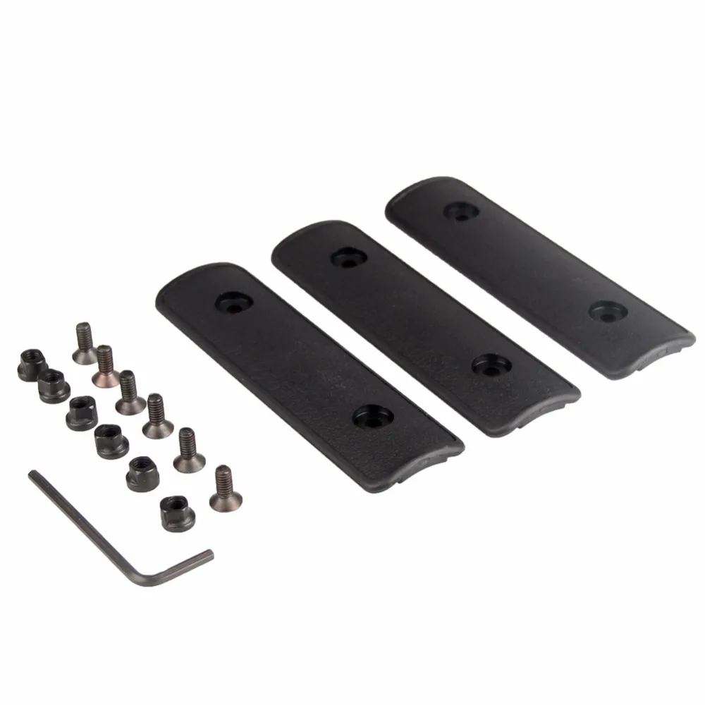 Hunting Accessories Keymod Rail Panel Section Handguard Cover Protectors Polymer for Hunting RL37-0059 (8)