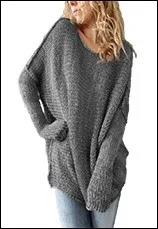 Preself-New-Autumn-Winter-Casual-Knitted-Pullovers-Batwing-Sleeve-Off-Shoulder-Oversized-Loose-Sweater-Smart-Jumper