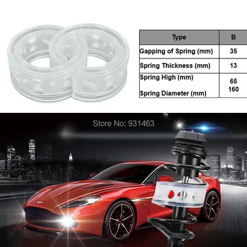

Free shipping 1pair Cars Buffer B Type Universal Car Shock Absorber Spring Bumper Power Auto-buffers