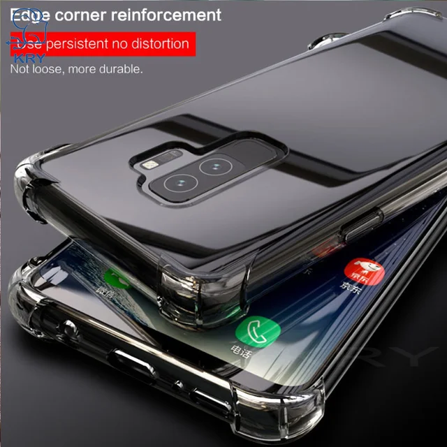 Transparent Phone Cases For Samsung S8 Plus S9 Plus Note 8 3