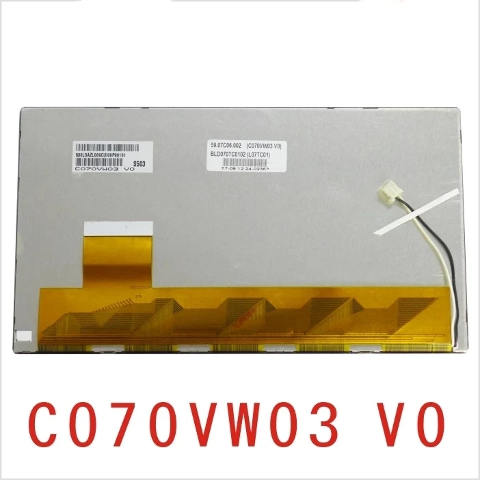 

7inch LCD Display Screen Panel C070VW03 V0 C070VW03 V.0