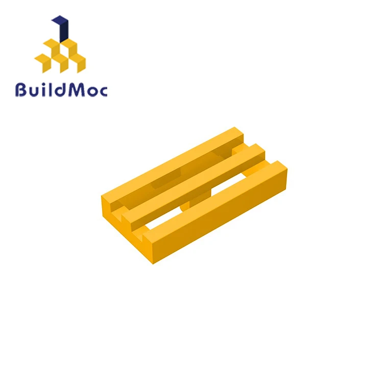 BuildMOC 2412 30244 1x2 Technic changever Catch для строительных блоков части DIY развивающие творческие подарочные игрушки