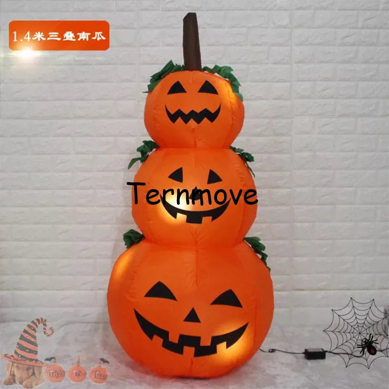 

outdoor decoration inflatable pumpkin for halloween Yard Decor Seasonal,inflatable led light pumpkins airblown with pump