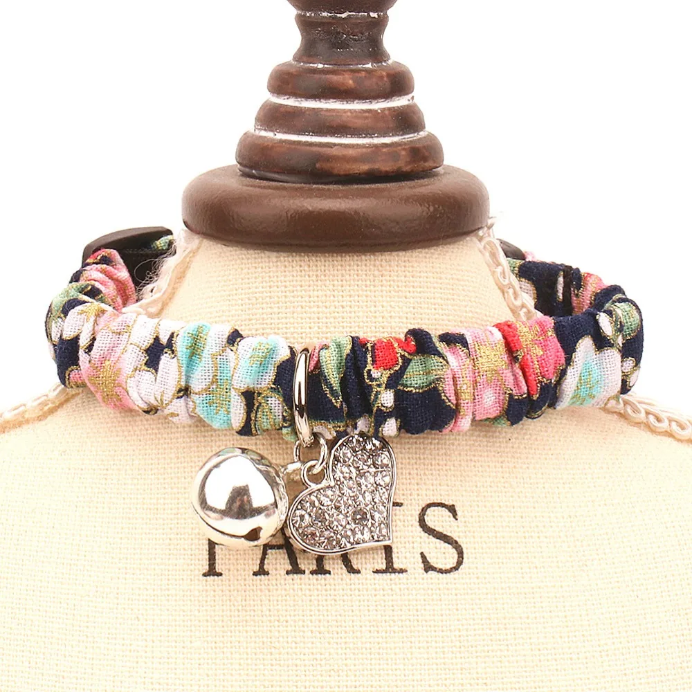 Cats Collars bell necklace Small Dogs Puppy Accessories For Pets Product Kitten Collars Chihuahua halsband kat Cats Collars bell necklace Small Dogs Puppy Accessories For Pets Product Kitten Collars Chihuahua halsband kat