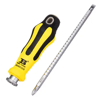 

Karambit Proskit New Arrival Promotion Ferramentas Manuais Hand Tools Delicate Two-way Flat & Cross Head Screwdriver