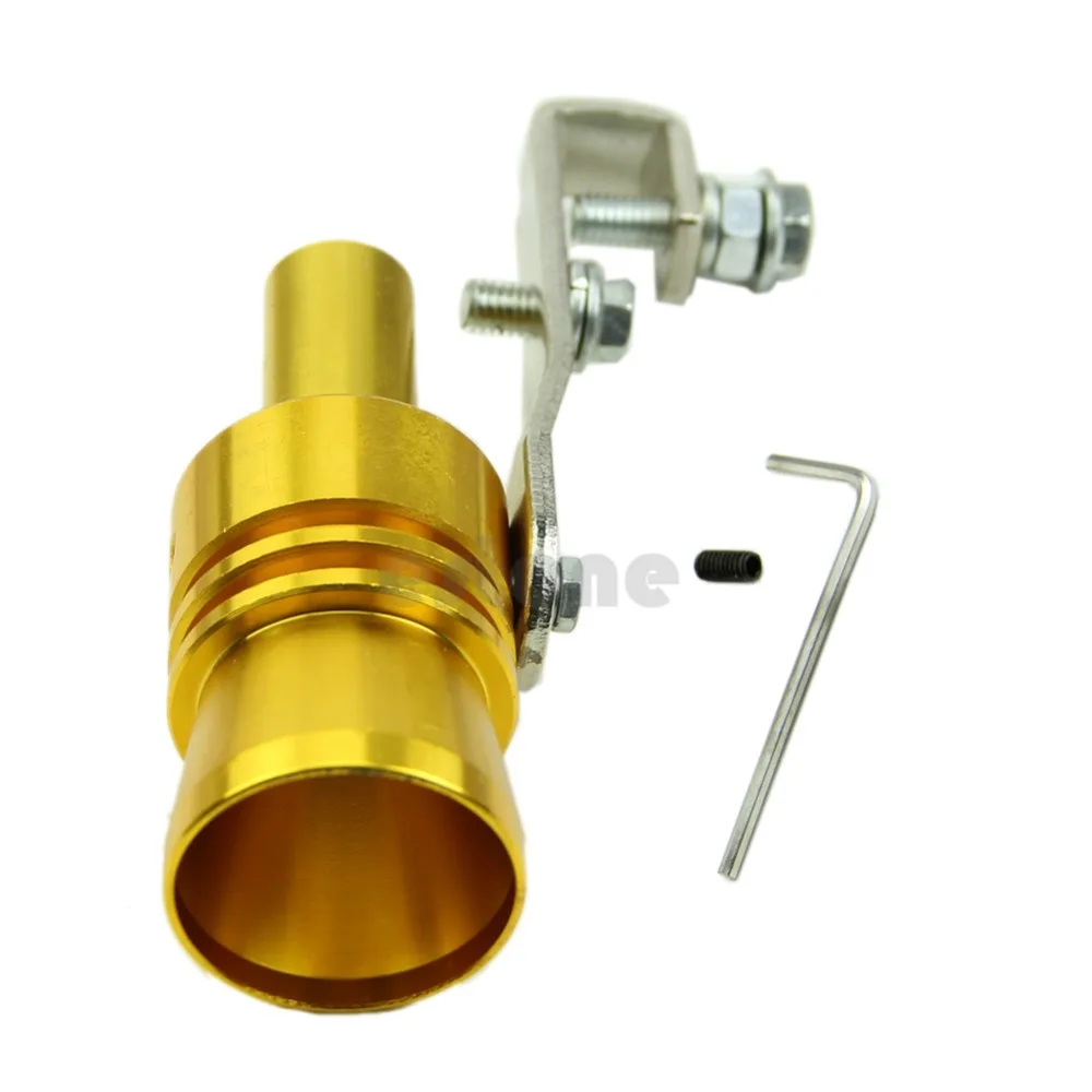 Size XL Car Whistle Turbo Sound Exhaust Muffler Pipe Blow Off Simulator