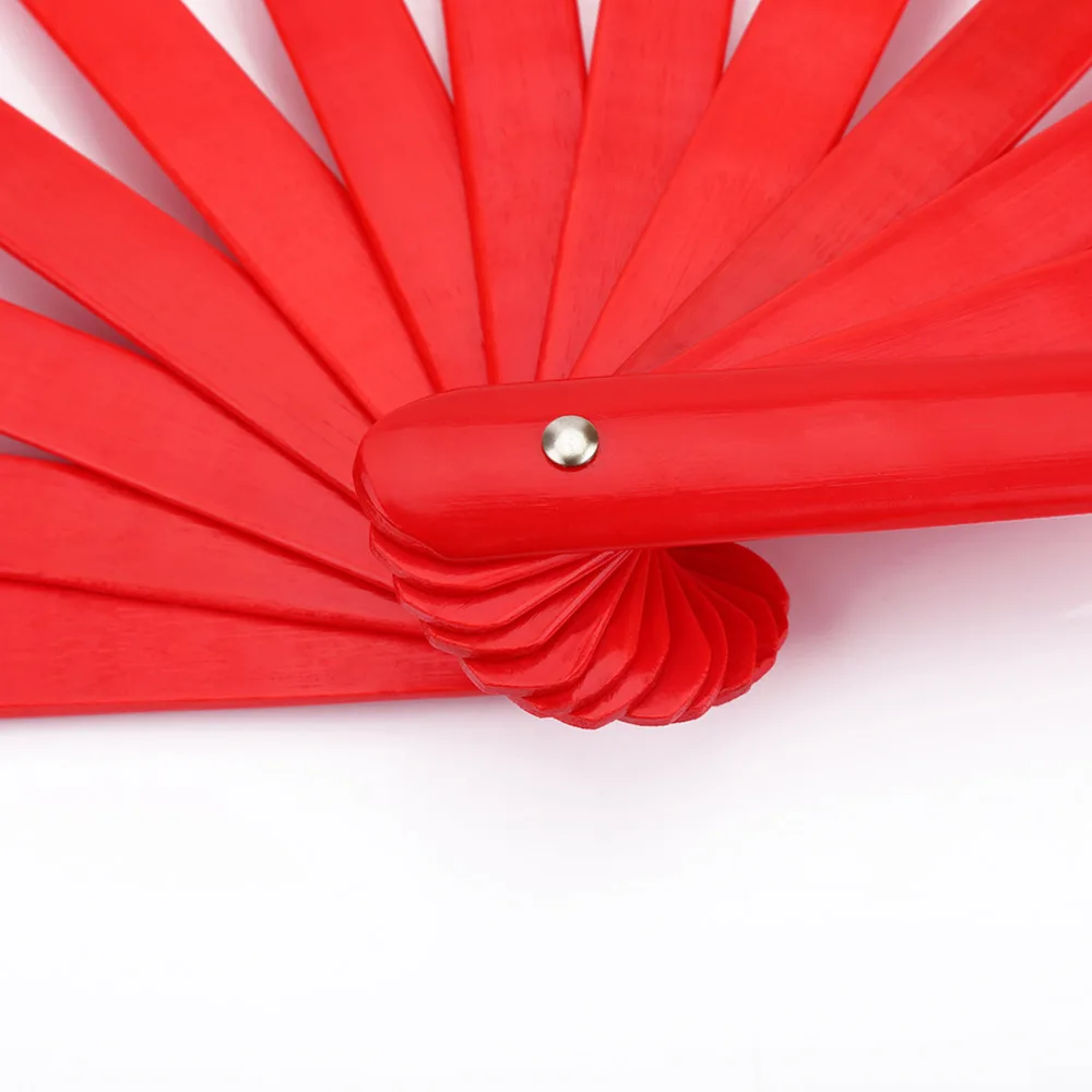Все бамбук красный Тай Чи Боевые искусства кунг-фу Вентилятор Китайский дракон и Феникс правая рука представление кольцо вентиляторы сувениры с сумкой