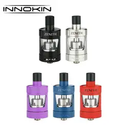 Оригинал Innokin Зенит MTL бак распылитель 2 мл/4 мл с 0.8ohm/1.6ohm KA катушки Регулируемый нижний воздуха прозрачная Емкость