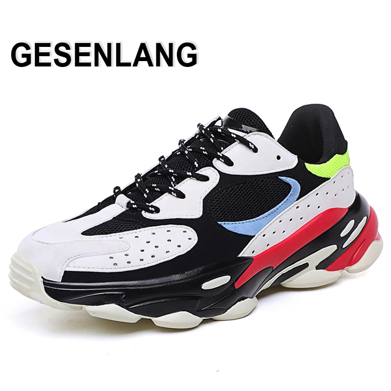 

2019 Men's Running Sport Shoes Summer Breathable Wearable Soft Male Sneakers Anti-slip Outdoor Tourism Comfortable Walking Shoes