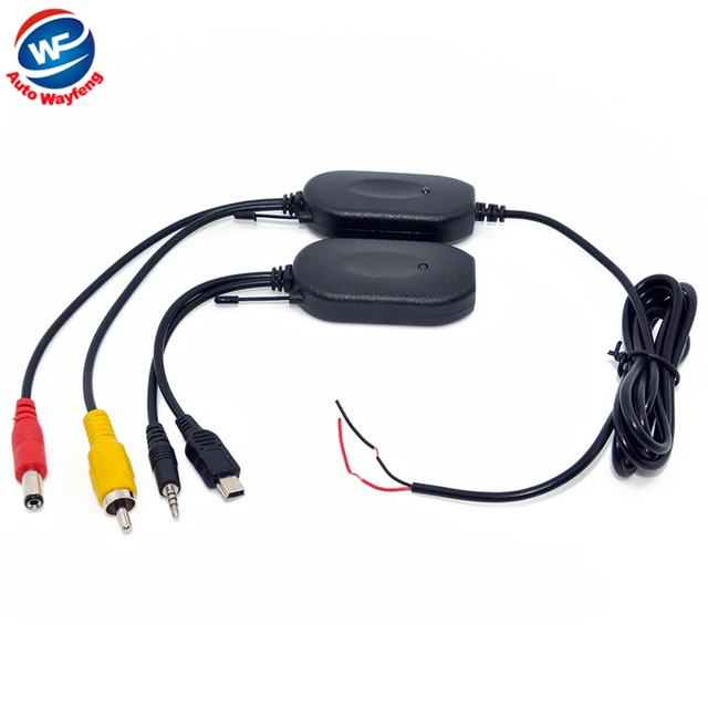 

2.4G wireless receiver transmitter for for backup Reverse Rear View Camera Car GPS portable Handheld GPS
