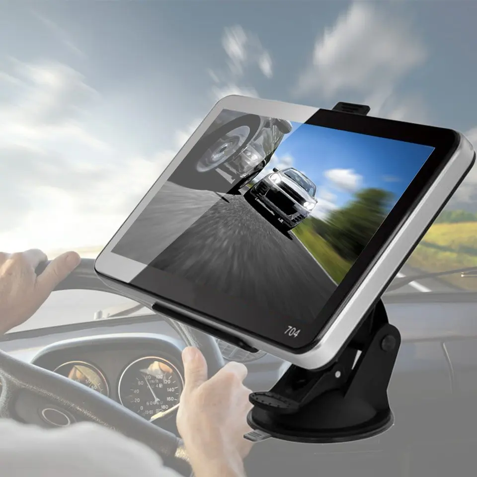 

Professional New Car-Styling 7'' Car Truck GPS Navigation+Wireless Rearview Camera Bluetooth 4GB US Map For Automobiles Hot