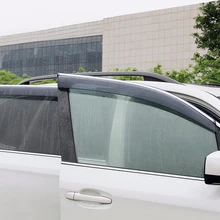 2013-2018 For Subaru Forester Exterior Window Visor Vent Shade Sun Rain Guard Protector Cover 4pcs car accessories