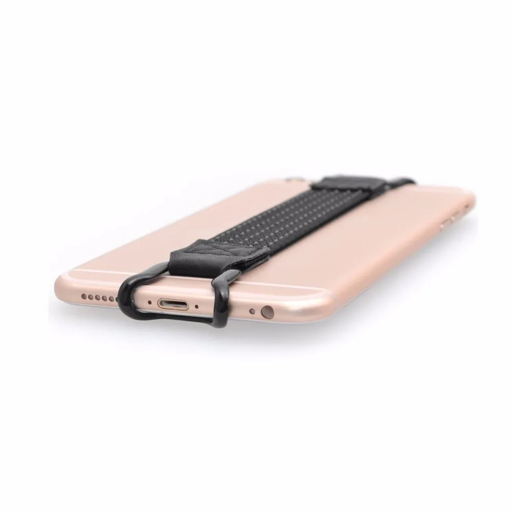 Universal Mobile Phone Holder Elasticated Strap And Strong Metal Bracket Back Finger One Hand Operation Anti-slip Accessories Universal Mobile Phone Holder Elasticated Strap And Strong Metal Bracket Back Finger One Hand Operation Anti-slip Accessories