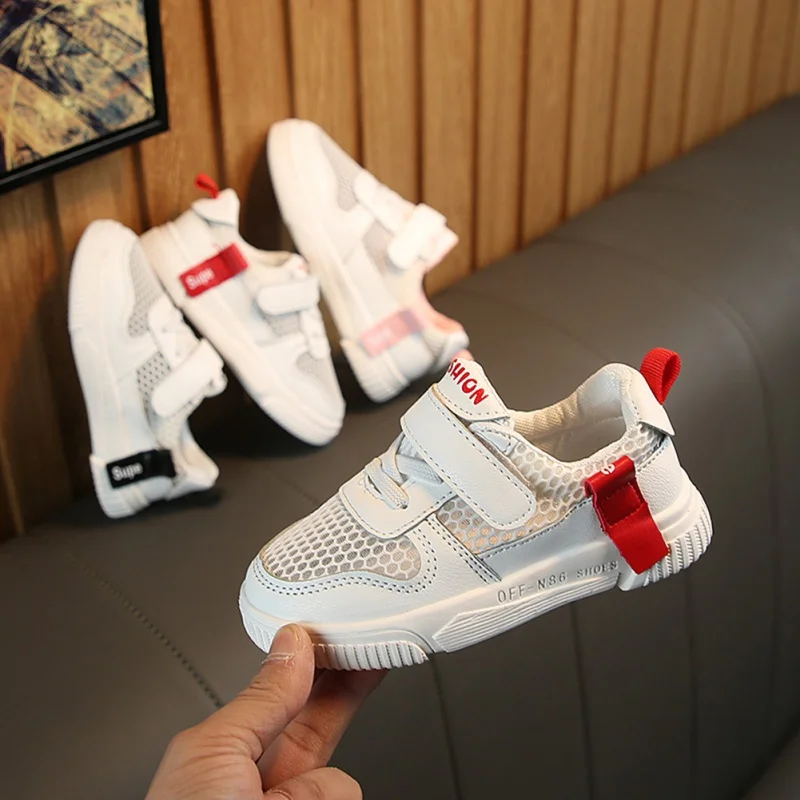 

Baby Girls Boys Anti-Slip Shoes Breathable Sneakers Soft Soled Walking Shoe Mesh Sports Outdoor Shoes