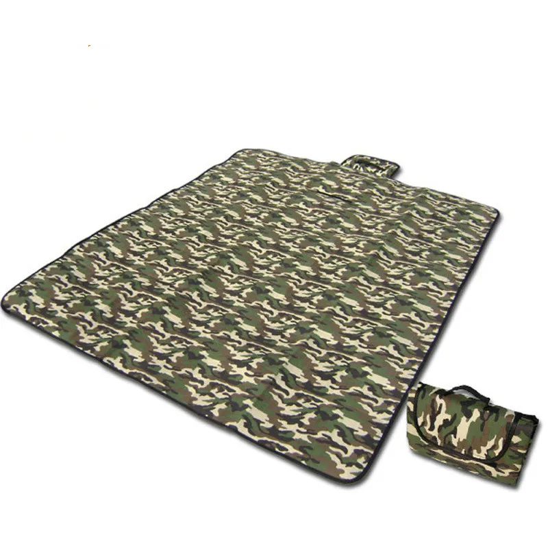 Camouflage picnic mat outdoor moisture cushion floor crawling tent mat beach mattress sleeping pad camping blanket waterproof Camouflage picnic mat outdoor moisture cushion floor crawling tent mat beach mattress sleeping pad camping blanket waterproof