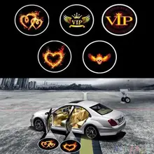 Беспроводной светодиодный автомобильный светильник с автоматическим креплением на дверь, проектор s добро пожаловать, любезный светильник светодиодный лазерный проектор, логотип, тени, лампы