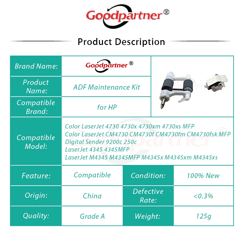 1 комплект x Q5997A цифровой Отправитель бумаги для обслуживания HP Color LaserJet 4700 4730 CM4730