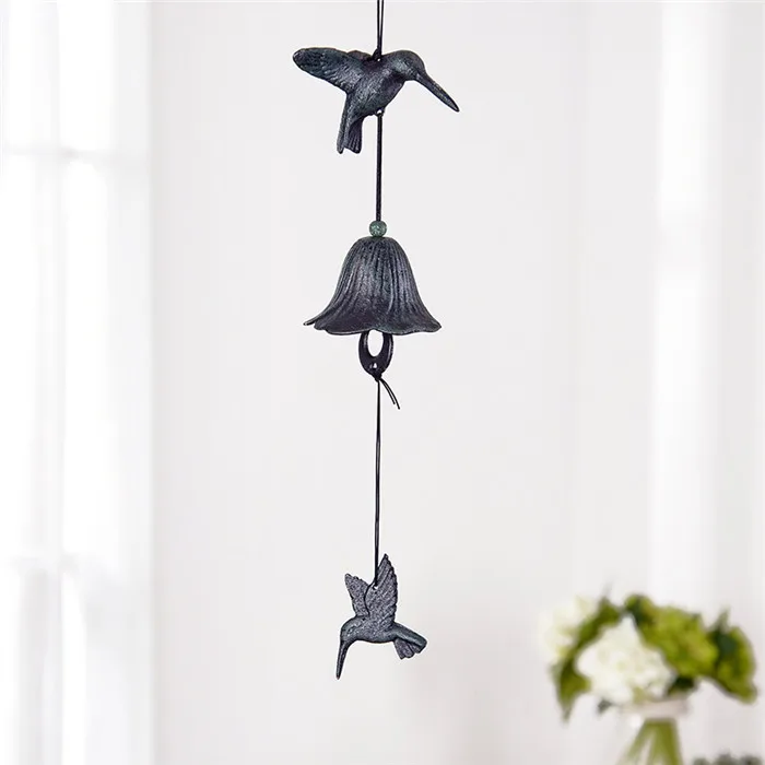 antique cast iron bird bell antique cast iron bird bell