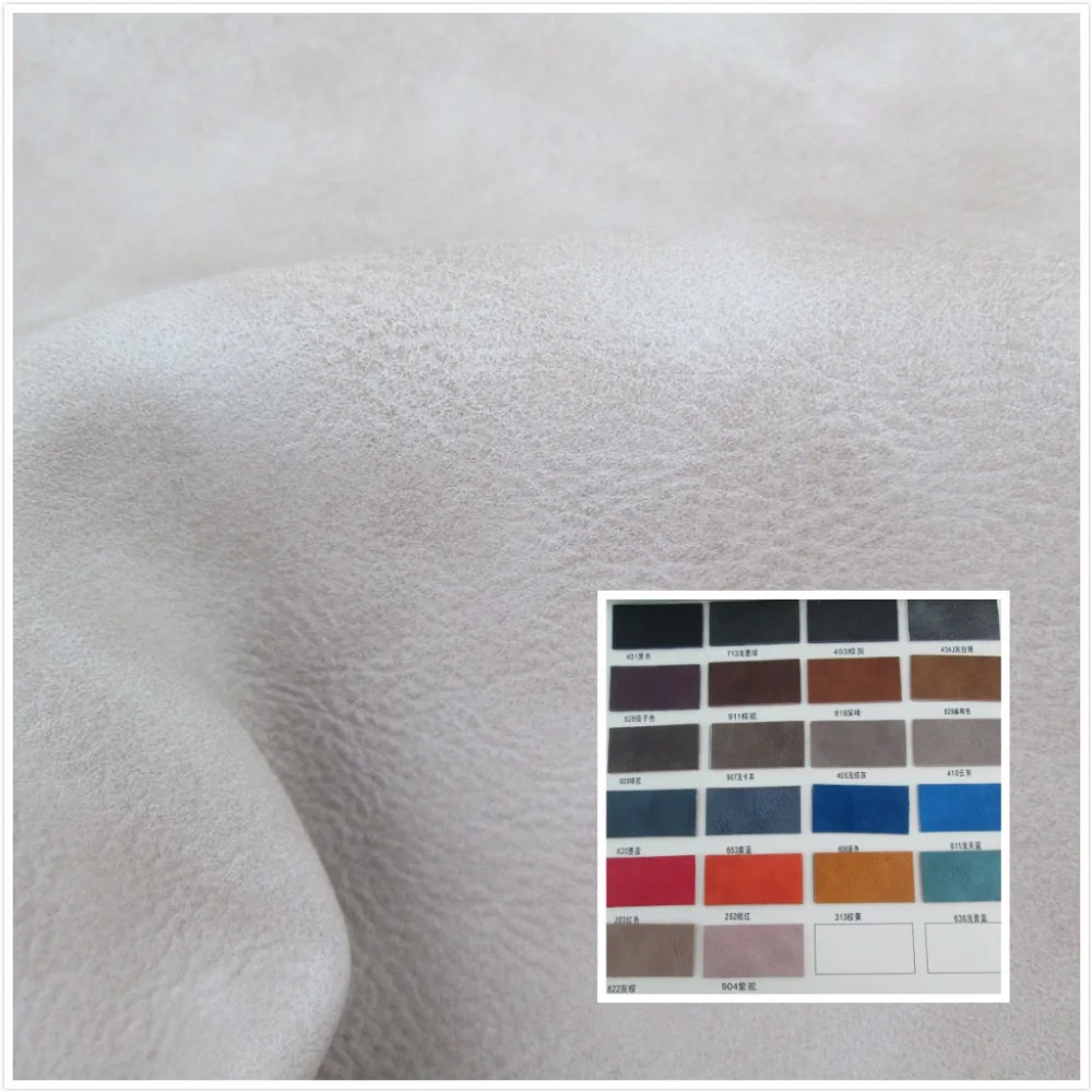 

high quality elephant grain faux leather fabric PU soft synthetic leather 22 color textile fabric for bag belt sofa