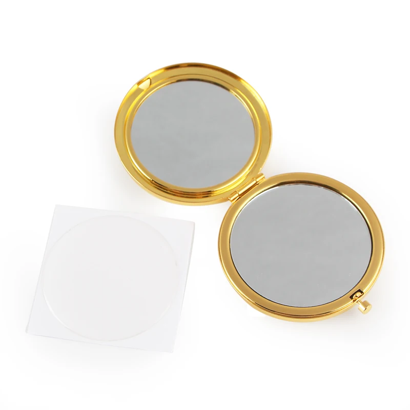 Hollow dark gold Compact Mirror18410-3 (12)