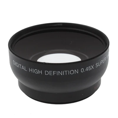 Абсолютно широкоугольный объектив 0,45X52 мм с макросъемкой для Nikon Coolpix D40/D60/D70s/D3000/D3100/D5000