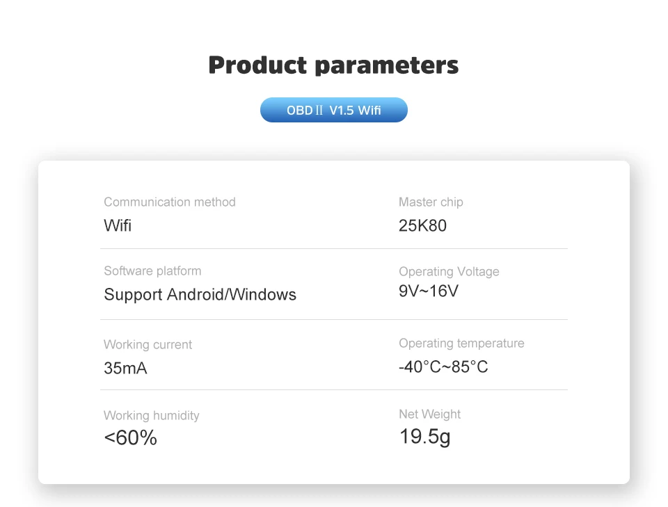 AOSHIKE ELM327 OBD автомобиля неисправностей детектор, индикатор для автомобиля OBD2 WI-FI инструмент диагностики Тюнинг автомобилей Универсальный