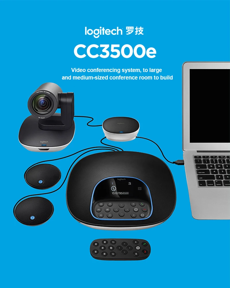 Logitech cc3500E webcam 4
