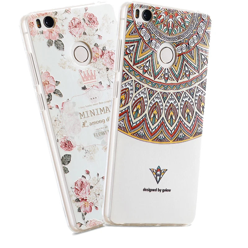 Redmi 4X Case 3D Relief Soft TPU Painting Stereo Feeling Back Cover Case For Xiaomi Redmi