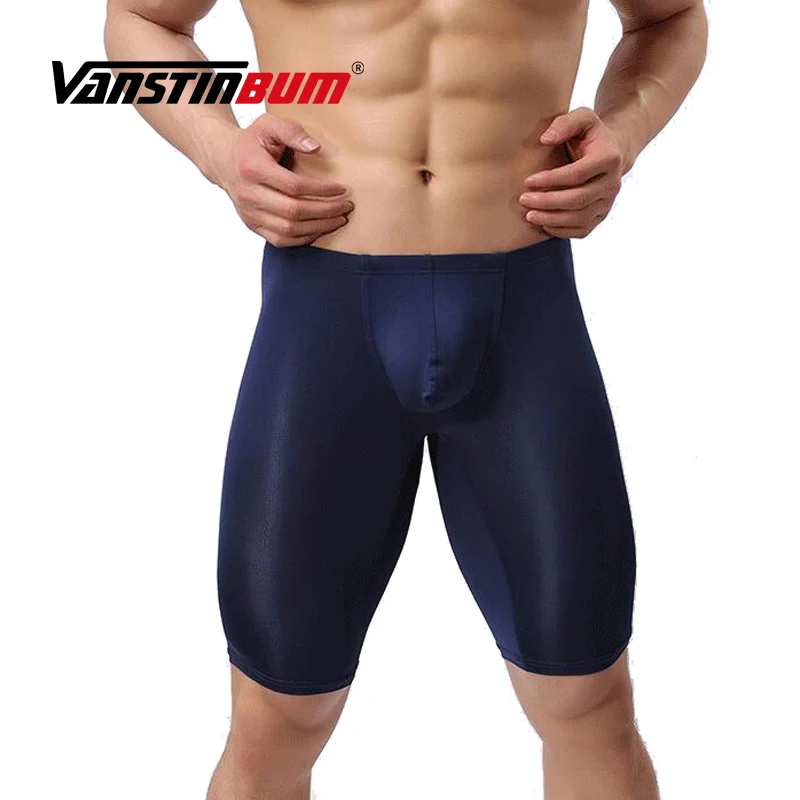 VANSTINBUM сексуальные мужские Ультра тонкие прозрачные Пижамные шорты Hombre одежда