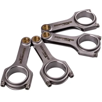 

Steel Connecting Rods For Alfa Romeo GTA 1600 Sprint Con Rod 148mm ARP2000 Bolts 4 Pieces Forged 4340 rod