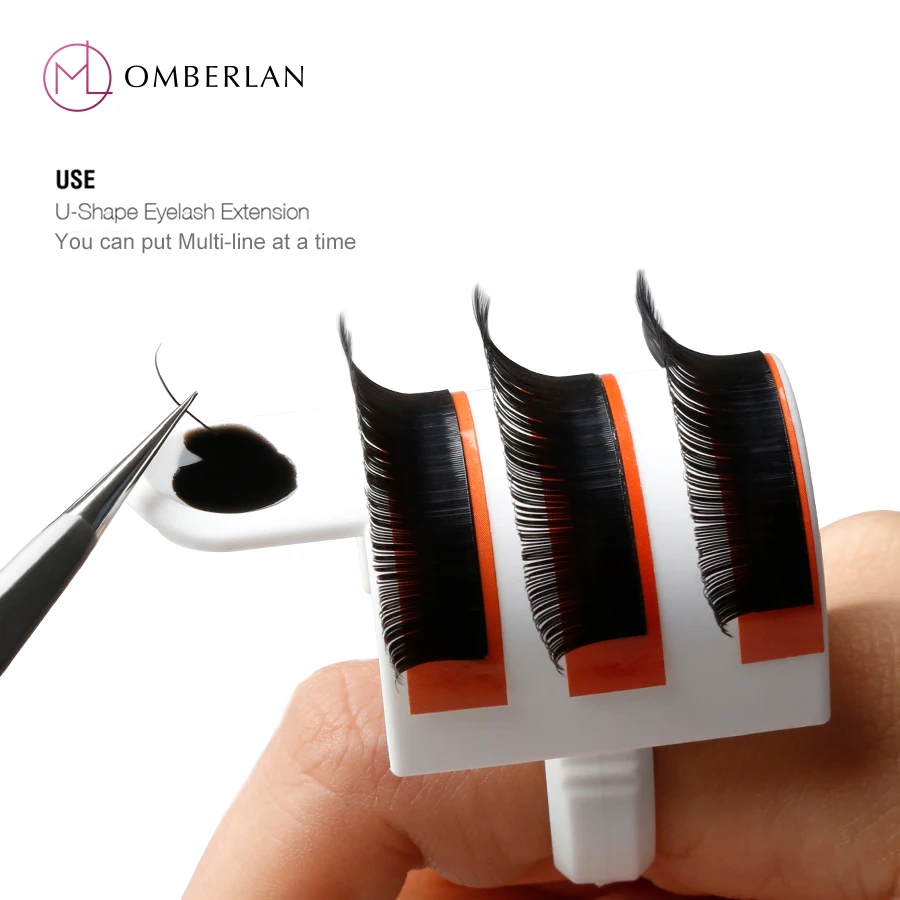 1 Set Glue Ring for Eyelashes Extension Disposable False Eyelash Glue