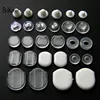 BoYuTe gros blanc Transparent Silicone souple Anti-douleur oreille Clip Pad boucles d'oreilles accessoires bijoux à bricoler soi-même résultats composants ► Photo 3/6