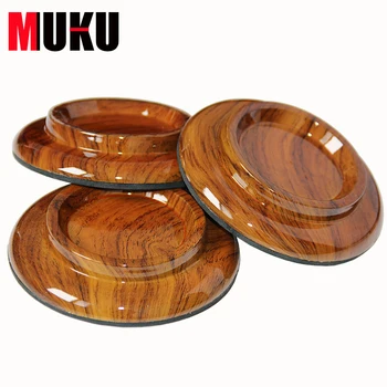 

PA-17 Caster Cups Cup Foot Pads Rosewood Piano Accessories 3 pcs / set