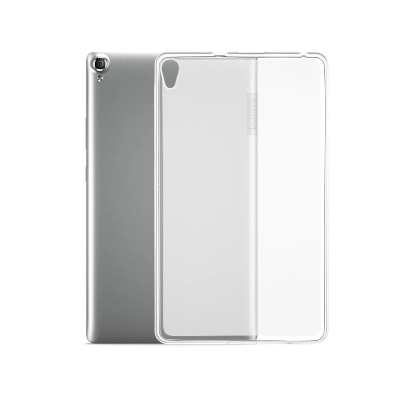 

Protective Case for Lenovo Tab 3 8 Plus Case TB3-8703F 8703X Pudding Anti Skid Soft Silicone TPU Tablet Cover for Lenovo P8 Bags