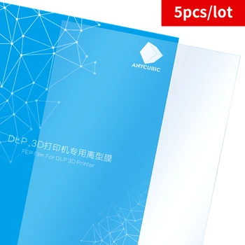 

3/5/10pcs/Set 0.15-0.2mm FEP Sheet fep Sheets Film 140x200mm For Photon 3D Printer 3d Printers impresora filamentos