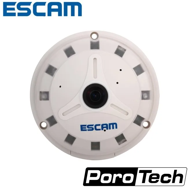 ESCAM QP130 360 Degree Fish Eye 1 3MP IP Camera Security CCTV Network Camera H 264