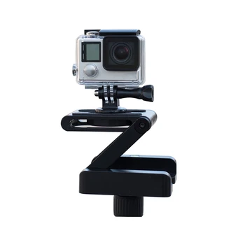 

Z pan tripod head Flex folding Z type tilt head for Canon Nikon Sony DSLR camera Aluminum alloy Tripod heads solution