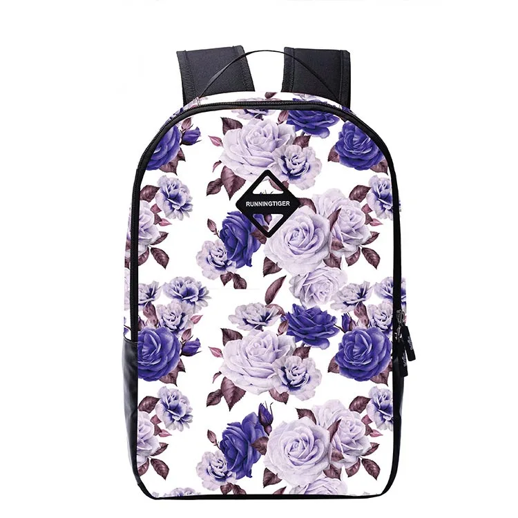 New Floral Printed School Bags for Girls Brand Women Backpack Cheap ...