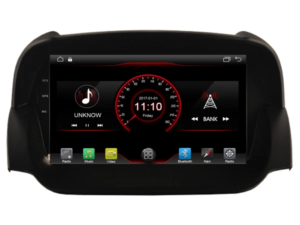Excellent Android 8.1 quad core car dvd player media stereo car audio wifi carplay gps tpms dvr obd headunit for FORD ECOSPORT 2013-2016 3