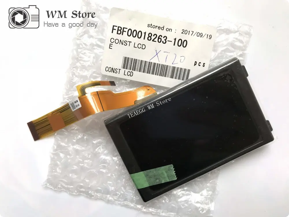 

NEW For Fujifilm X-T20 LCD Screen Display with Flex Cable Protector Cover For FUJI XT20 Camera Repair Part Replacment Unit