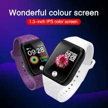 Fitness Smart Bracelet Waterproof Sport Heart Rate Monitor Blood Pressure Smart Watch Alarm Clock Unisex Wristband Color Screen