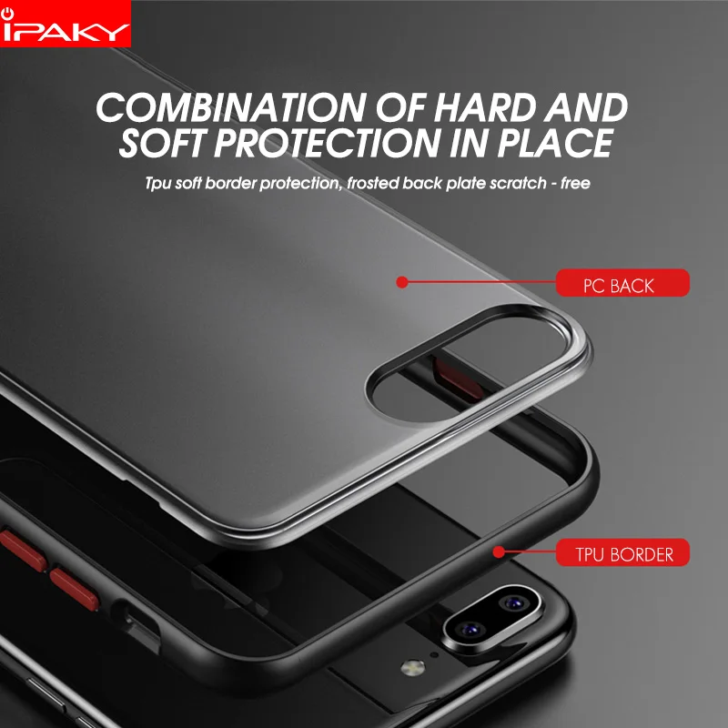 Чехол для iPhone XS XR Magic Shadow IPAKY MAX чехол с цветными кнопками гибридный ударопрочный