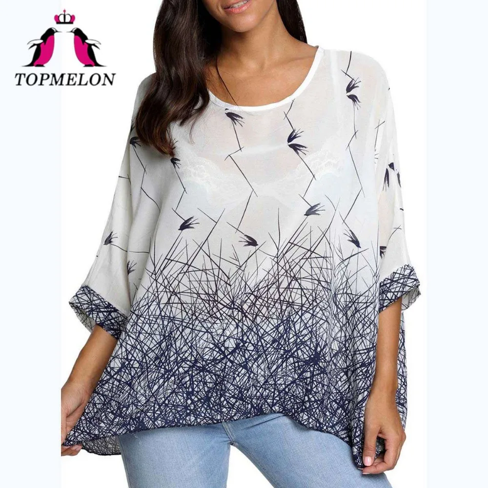 TOPMELON Swimsuit Women Tunic Cover Up 2018 Summer Swimming Beach Tops