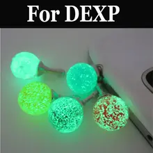 Наушники Порты и разъёмы Пылезащитная заглушка для люминисцентный Ночной свет гарнитура наушники для DEXP Ixion M850 ML245 ML350 MS550 P245 X150 X355 Z150 Z355