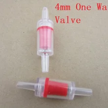 4 мм анти обратного потока односторонний клапан остановки потока DIY воздушный насос водяной насос части Россия