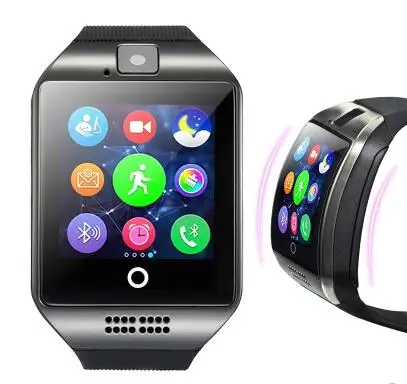 

Bluetooth Smart Watch Q18 Smartwatch Support NFC SIM Card GSM Video camera Support Android/IOS Smart Phone PK GT08 DZ09 U80