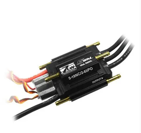 ZTW SEAL 90A SBEC 3A бесколлекторный регулятор скорости для радиоуправляемой лодки |
