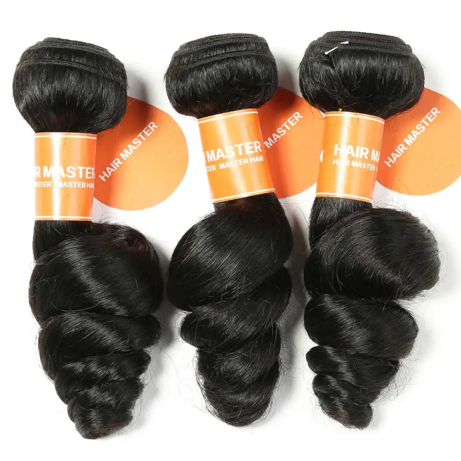 Loose Wave Bundles With Closure Brazilian Hair Weave Bundles Lace Closure With Bundles Remy Human Hair 3 Bundles With Closure