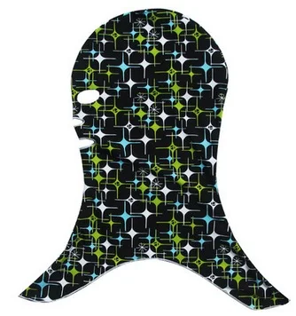 SBART Lycra swim ming cap s для женщин Цветочный плавающий колпачок защита для ушей фейкини летняя Балаклава анти-УФ плавающий мин Солнцезащитная маска для лица - Цвет: Шоколад