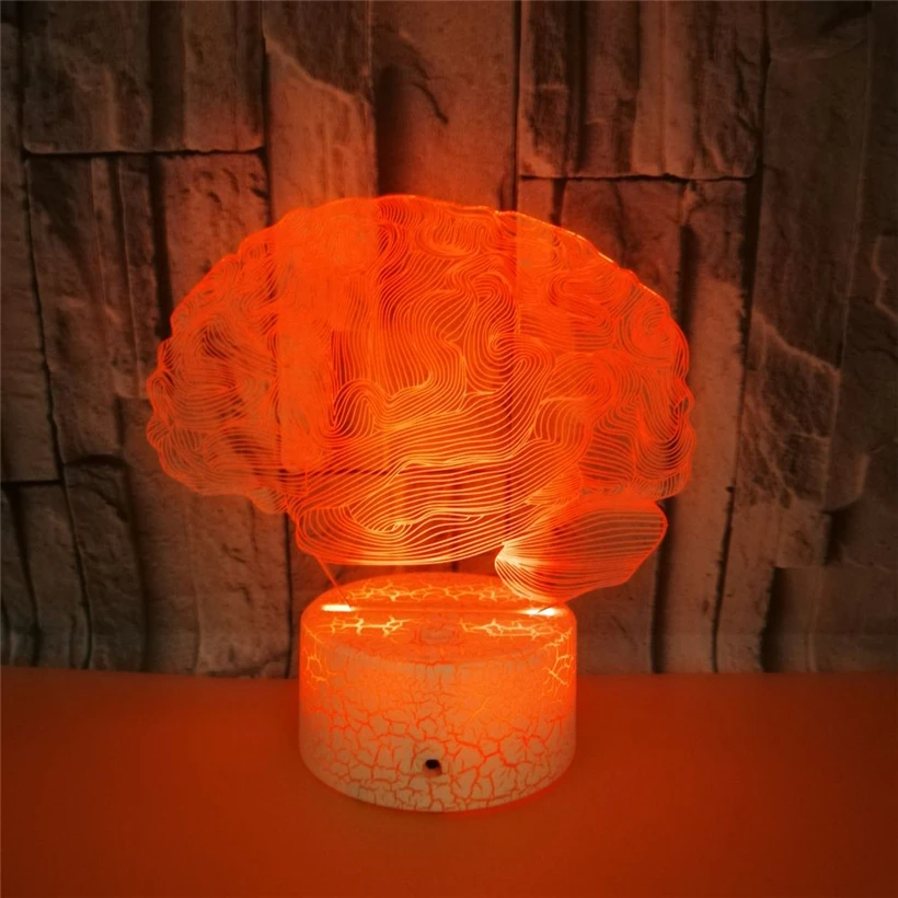 Brain 3D night light (2)